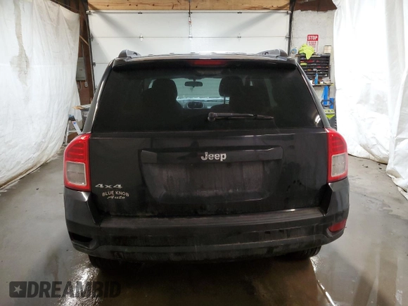 2013 Jeep Compass Sport with VIN 1C4NJDBB1DD113849, listed as a Copart auction lot 88515665 with 132,656 mi miles and Salvage Title. Bid and sale history available at carsss.com. Image 6.