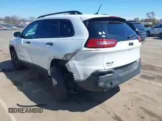 2016 Jeep Cherokee Sport with VIN 1C4PJMAB1GW314251, listed as a IAAI auction lot 41815330 with 124,588 mi miles. Bid and sale history available at carsss.com. Image 3.
