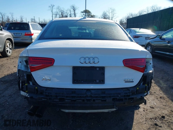 2016 Audi A4 Premium Plus with VIN WAUFFAFL6GN006105, listed as a IAAI auction lot 41698495 with 155,424 mi miles. Bid and sale history available at carsss.com. Image 6.