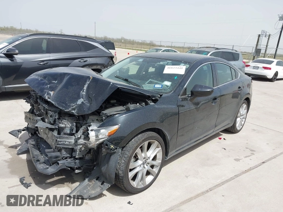 2015 Mazda 6 i Touring with VIN JM1GJ1V67F1174536, listed as a IAAI auction lot 41823441 with 100,264 mi miles. Bid and sale history available at carsss.com. Image 17.