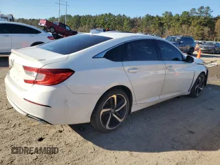 2019 Honda Accord Sedan Sport 1.5T with VIN 1HGCV1F3XKA071534, listed as a Copart auction lot 87356904 with 117,884 mi miles and Salvage Title. Bid and sale history available at carsss.com. Image 3.