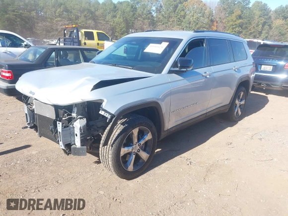 2022 Jeep Grand Cherokee Limited with VIN 1C4RJJBG6N8521334, listed as a IAAI auction lot 40955579 with 62,383 mi miles and . Bid and sale history available at DreamBid. Image 17.