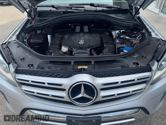 2017 Mercedes-Benz GLS 450 with VIN 4JGDF6EE6HA746672, listed as a Copart auction lot 63854425 with 136,953 mi miles and Clean title. Bid and sale history available at DreamBid. Image 7.