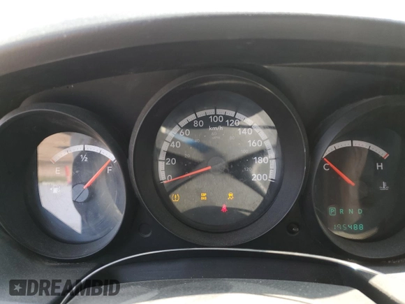 2009 Dodge Grand Caravan with VIN 1D8HN11E99B505784, listed as a Copart auction lot 60590065 with 195,488 mi miles and Salvage title. Bid and sale history available at DreamBid. Image 9.