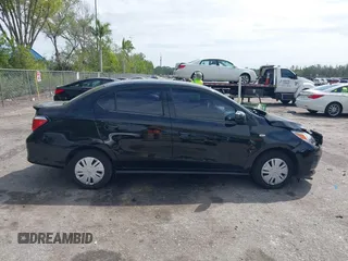 2022 Mitsubishi Mirage ES with VIN ML32FUFJ7NHF06356, listed as a IAAI auction lot 41815806 with 30,873 mi miles and . Bid and sale history available at DreamBid. Image 13.