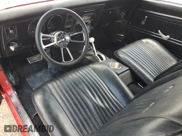 1969 Pontiac Firebird with VIN 223379U116573, listed as a Copart auction lot 64091015 with 142 mi miles and Clean title. Bid and sale history available at DreamBid. Image 8.