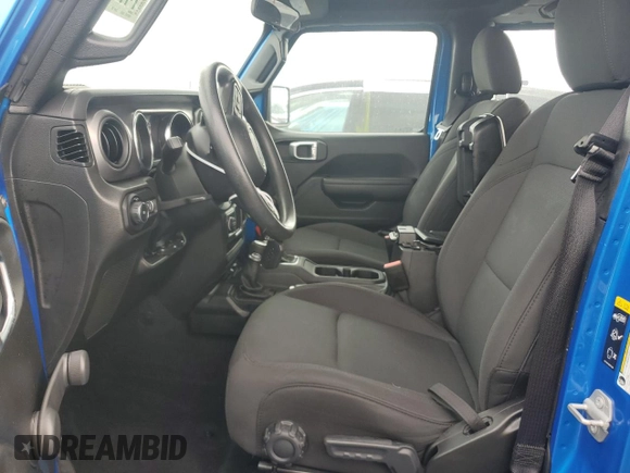 2022 Jeep Wrangler Unlimited Willys with VIN 1C4HJXDN0NW254617, listed as a Copart auction lot 74772844 with Not Provided miles and Non Repairable. Bid and sale history available at DreamBid. Image 7.