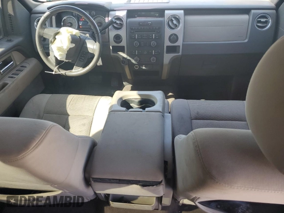 2010 Ford F-150 XL with VIN 1FTEW1C82AFD04120, listed as a Copart auction lot 48870955 with 209,719 mi miles and Salvage Title. Bid and sale history available at carsss.com. Image 8.
