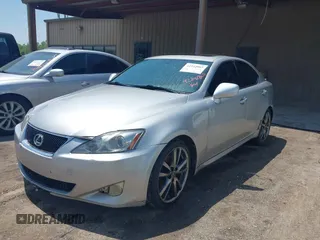 2008 Lexus IS 250 with VIN JTHBK262085065063, listed as a IAAI auction lot 42142865 with 277,892 mi miles. Bid and sale history available at carsss.com. Image 2.