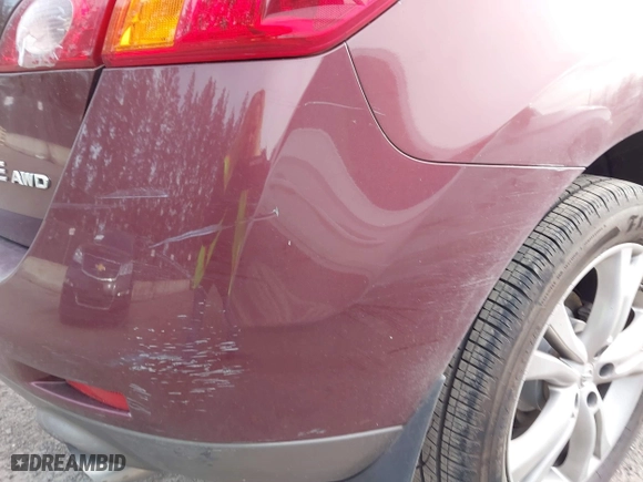 2009 Nissan Murano SL with VIN JN8AZ18W39W144701, listed as a IAAI auction lot 42014230 with 89,063 mi miles. Bid and sale history available at carsss.com. Image 14.
