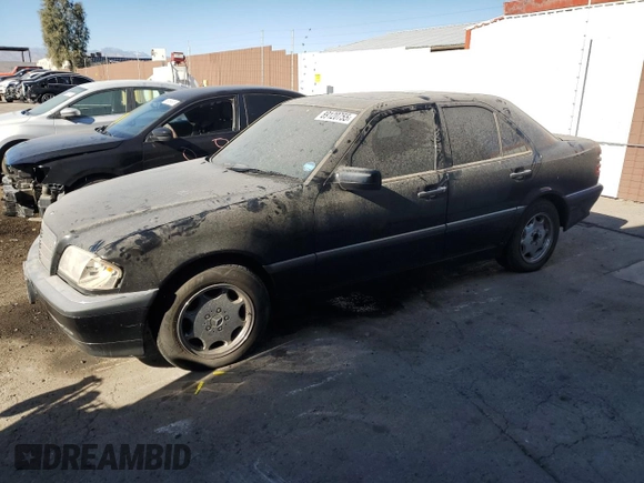 1999 Mercedes-Benz C 230/260/280/320 with VIN WDBHA24G8XA682177, listed as a Copart auction lot 89120755 with 204,353 mi miles and Clean Title. Bid and sale history available at carsss.com. Image 1.