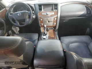 2017 Nissan Armada Platinum z VIN JN8AY2NE2H9700319, wystawiony jako Copart lot #51859735 z przebiegiem Nie podano mil oraz Szkoda całkowita • Salvage title. Historia ofert i sprzedaży dostępna na DreamBid. Obrazek 8.