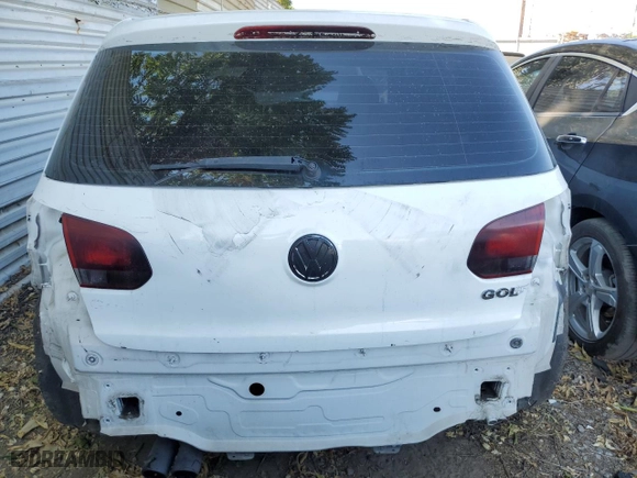 2010 Volkswagen Golf with VIN WVWBB7AJ3AW126192, listed as a Copart auction lot 70675094 with 148,588 mi miles and Salvage Title. Bid and sale history available at carsss.com. Image 6.