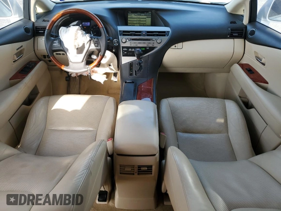 2010 Lexus RX 350 with VIN JTJZK1BA7A2407202, listed as a Copart auction lot 48736085 with 125,915 mi miles and Salvage Title. Bid and sale history available at carsss.com. Image 8.