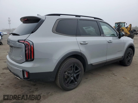 2023 Kia Telluride EX X-Line z VIN 5XYP3DGC7PG403202, wystawiony jako Copart lot #50077475 z przebiegiem 28 278 mil mil oraz Szkoda całkowita • Salvage title. Historia ofert i sprzedaży dostępna na DreamBid. Obrazek 3.