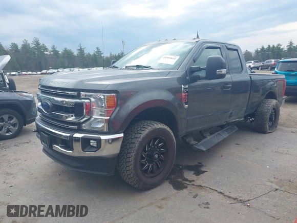 2020 Ford F-250 XL with VIN 1FT7X2B63LEE71252, listed as a IAAI auction lot 41999812 with 55,001 mi miles and . Bid and sale history available at DreamBid. Image 22.