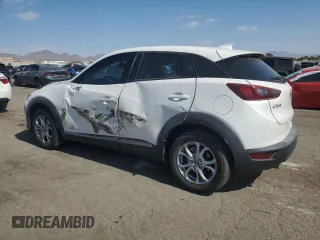 2017 Mazda CX-3 Sport with VIN JM1DKDB70H0165989, listed as a Copart auction lot 75418864 with 50,671 mi miles and Salvage Title. Bid and sale history available at carsss.com. Image 2.