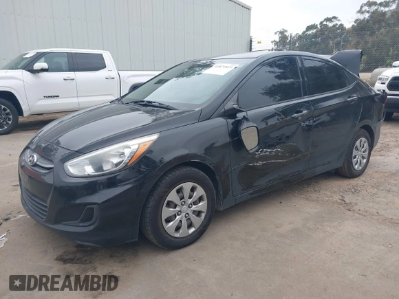 2016 Hyundai Accent SE with VIN KMHCT4AE1GU121365, listed as a IAAI auction lot 41871819 with 129,485 mi miles and . Bid and sale history available at DreamBid. Image 2.
