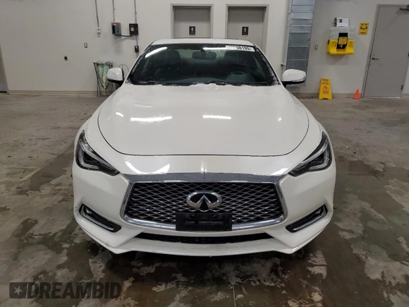 2018 Infiniti Q60 3.0t LUXE with VIN JN1EV7EL4JM391864, listed as a Copart auction lot 43698195 with 39,909 mi miles and Clean Title. Bid and sale history available at carsss.com. Image 5.
