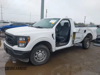 2023 Ford F-150 XL with VIN 1FTMF1CP7PKD46382, listed as a IAAI auction lot 41324488 with 90,976 mi miles and . Bid and sale history available at carsss.com. Image 6.