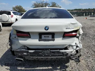 2023 BMW 5 Series 530e with VIN WBA13AG03PCL74146, listed as a Copart auction lot 50576685 with 41,163 mi miles and Salvage title. Bid and sale history available at DreamBid. Image 6.
