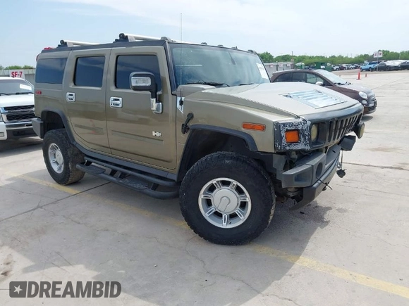 2006 Hummer H2 with VIN 5GRGN23U56H102574, listed as a IAAI auction lot 41955539 with 202,102 mi miles. Bid and sale history available at carsss.com. Image 1.