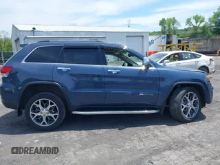 2021 Jeep Grand Cherokee 80th Anniversary with VIN 1C4RJFBGXMC775539, listed as a IAAI auction lot 42241659 with 23,541 mi miles and . Bid and sale history available at DreamBid. Image 13.