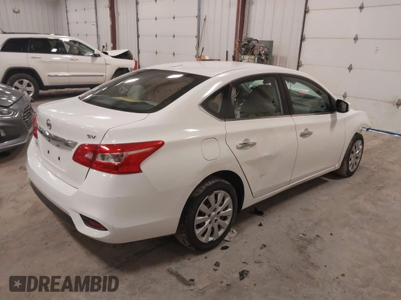 2017 Nissan Sentra SV with VIN 3N1AB7AP3HY357809, listed as a IAAI auction lot 41868646 with Not Provided miles and . Bid and sale history available at DreamBid. Image 4.
