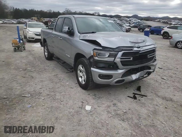 2020 Ram 1500 Big Horn with VIN 1C6RREBT6LN149612, listed as a Copart auction lot 87525145 with 64,172 mi miles and Salvage Title. Bid and sale history available at carsss.com. Image 11.