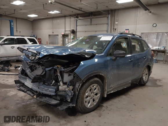 2019 Subaru Forester with VIN JF2SKACC6KH443080, listed as a IAAI auction lot 41435646 with 97,807 mi miles. Bid and sale history available at carsss.com. Image 2.