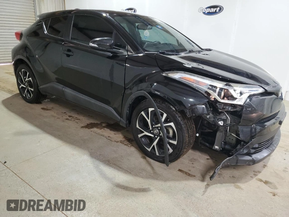 2018 Toyota C-HR XLE with VIN NMTKHMBXXJR027741, listed as a Copart auction lot 53163405 with 75,686 mi miles and Clean Title. Bid and sale history available at carsss.com. Image 4.
