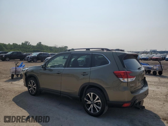 2022 Subaru Forester Limited with VIN JF2SKAPC1NH434124, listed as a Copart auction lot 60232775 with 54,226 mi miles and Salvage title. Bid and sale history available at DreamBid. Image 2.
