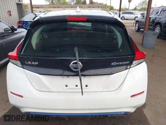 2018 Nissan LEAF S with VIN 1N4AZ1CP6JC303184, listed as a IAAI auction lot 41840462 with 122,983 mi miles and . Bid and sale history available at DreamBid. Image 16.