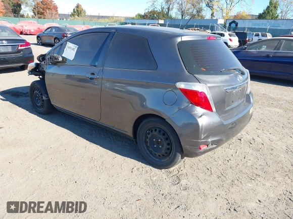 2013 Toyota Yaris L with VIN JTDJTUD33DD550976, listed as a IAAI auction lot 40691482 with 149,614 mi miles. Bid and sale history available at carsss.com. Image 3.