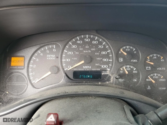 2002 GMC Sierra 1500 SLE with VIN 2GTEC19V921364698, listed as a Copart auction lot 83564604 with 276,828 mi miles and Salvage Title. Bid and sale history available at carsss.com. Image 9.