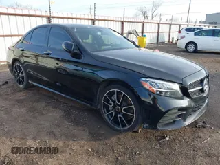 2019 Mercedes-Benz C C 300 with VIN 55SWF8EB7KU300557, listed as a IAAI auction lot 41405666 with 72,238 mi miles. Bid and sale history available at carsss.com. Image 1.