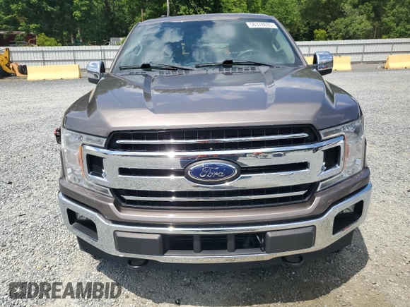 2018 Ford F-150 XL with VIN 1FTEW1EP1JFD62482, listed as a Copart auction lot 56378635 with 56,017 mi miles and Salvage title. Bid and sale history available at DreamBid. Image 5.