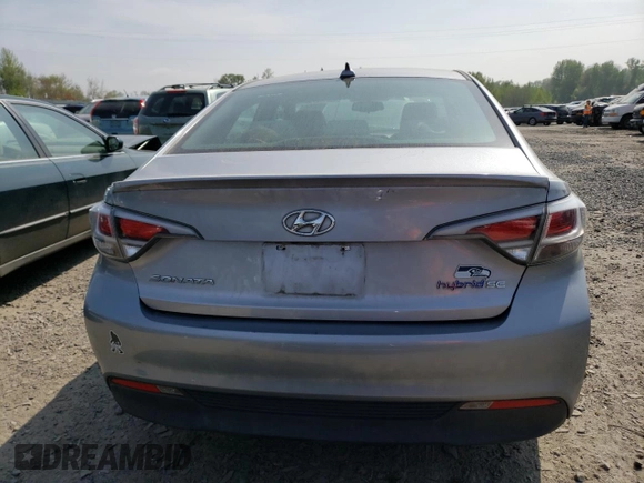 2016 Hyundai Sonata Hybrid SE with VIN KMHE24L12GA012212, listed as a Copart auction lot 49517573 with 115,484 mi miles. Bid and sale history available at carsss.com. Image 6.