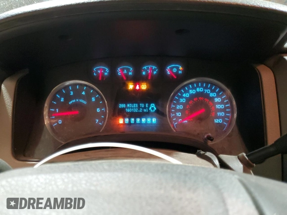 2010 Ford F-150 XL with VIN 1FTFW1EV7AFA44952, listed as a Copart auction lot 47845065 with 160,132 mi miles and Salvage title. Bid and sale history available at DreamBid. Image 9.