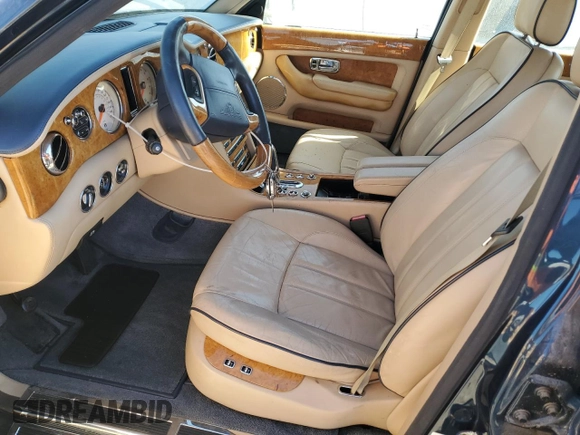 2006 Bentley Arnage with VIN SCBLC43F36CX11519, listed as a Copart auction lot 89020845 with 33,646 mi miles and Salvage Title. Bid and sale history available at DreamBid. Image 7.