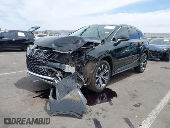 2021 Lexus RX 350 with VIN 2T2HZMDA5MC263109, listed as a IAAI auction lot 42249633 with 53,375 mi miles and . Bid and sale history available at DreamBid. Image 6.