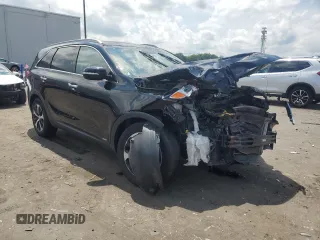 2016 Kia Sorento EX with VIN 5XYPHDA16GG033238, listed as a Copart auction lot 60362415 with 121,220 mi miles and Salvage title. Bid and sale history available at DreamBid. Image 4.