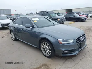 2016 Audi A4 Premium Plus with VIN WAUFFAFL2GN017733, listed as a IAAI auction lot 41589846 with 62,125 mi miles. Bid and sale history available at carsss.com. Image 1.