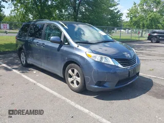 2014 Toyota Sienna LE AAS with VIN 5TDKK3DC6ES458218, listed as a IAAI auction lot 42670342 with 79,213 mi miles and . Bid and sale history available at DreamBid. Image 1.