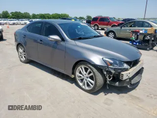 2013 Lexus IS 250 with VIN JTHBF5C27D5186922, listed as a Copart auction lot 56960025 with 226,351 mi miles and Salvage title. Bid and sale history available at DreamBid. Image 4.