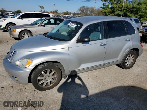 2009 Chrysler PT Cruiser Touring with VIN 3A8FY58949T579814, listed as a Copart auction lot 76553544 with 107,153 mi miles and Salvage Title. Bid and sale history available at carsss.com. Image 1.