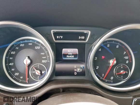 2017 Mercedes-Benz GLS 450 with VIN 4JGDF6EEXHA830879, listed as a Copart auction lot 62296855 with 96,406 mi miles and Clean title. Bid and sale history available at DreamBid. Image 9.