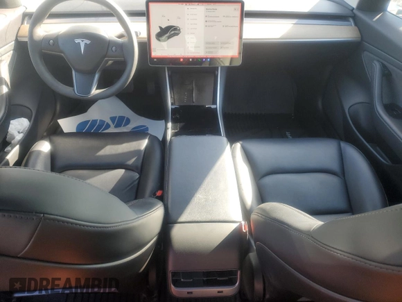 2020 Tesla Model 3 Standard Range Plus with VIN 5YJ3E1EA2LF658205, listed as a Copart auction lot 42481975 with 55,303 mi miles and Salvage Title. Bid and sale history available at DreamBid. Image 8.