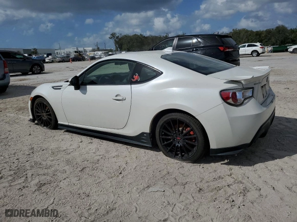 2015 Subaru BRZ Series.Blue with VIN JF1ZCAC18F9600946, listed as a Copart auction lot 76394324 with 0 mi miles and Salvage Title. Bid and sale history available at carsss.com. Image 2.