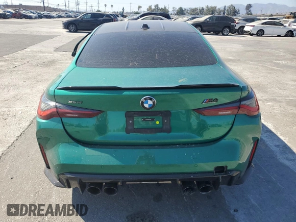 2024 BMW M4 Competition xDrive with VIN WBS43AZ08RCP36299, listed as a Copart auction lot 67704974 with 24,094 mi miles and Salvage Title. Bid and sale history available at carsss.com. Image 6.